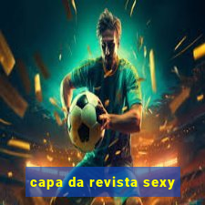 capa da revista sexy